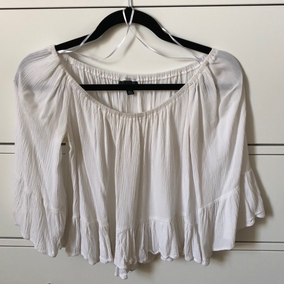 Topshop Over the Shoulder Blouse - Picture 5 of 5